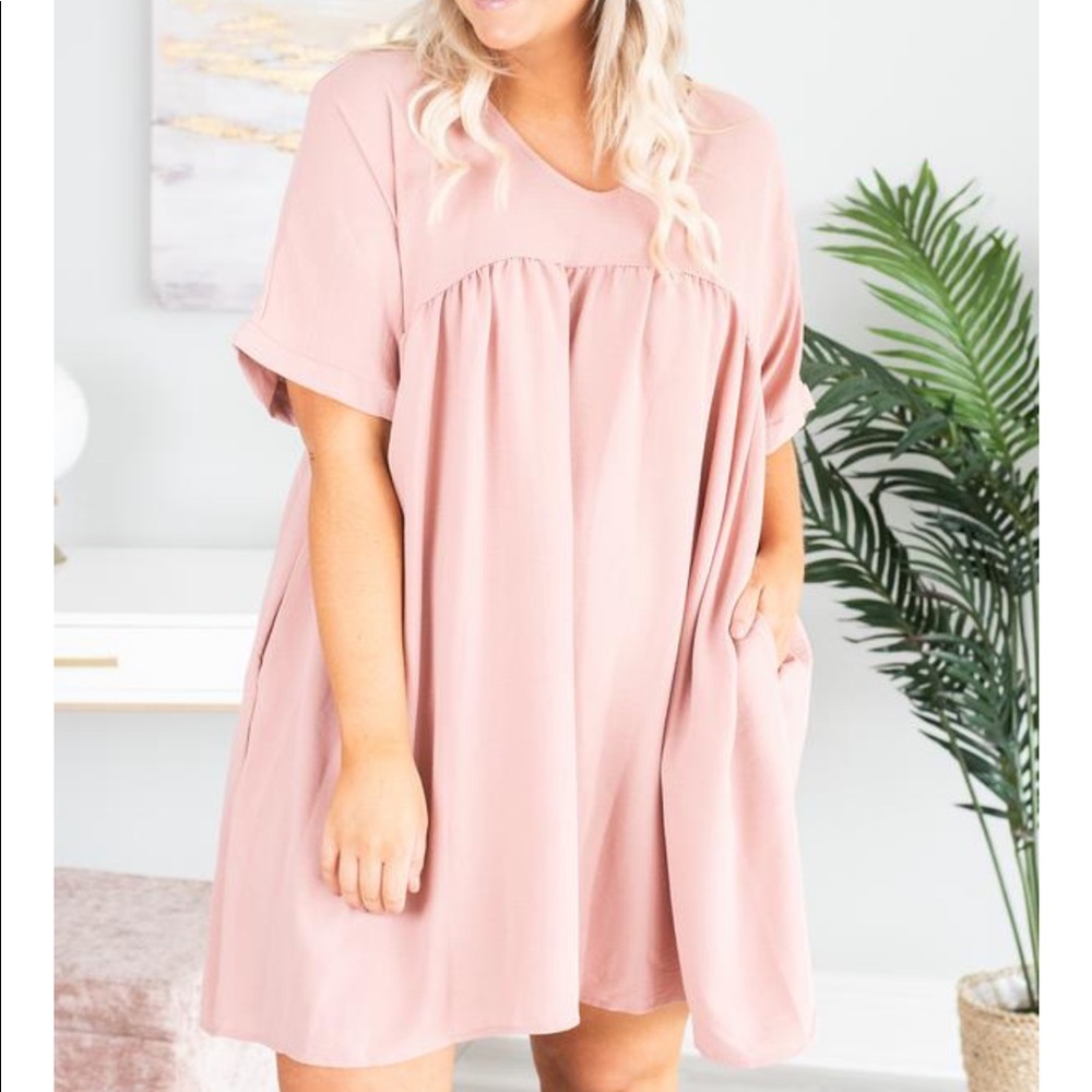 Beach breeze dress, Light Mauve